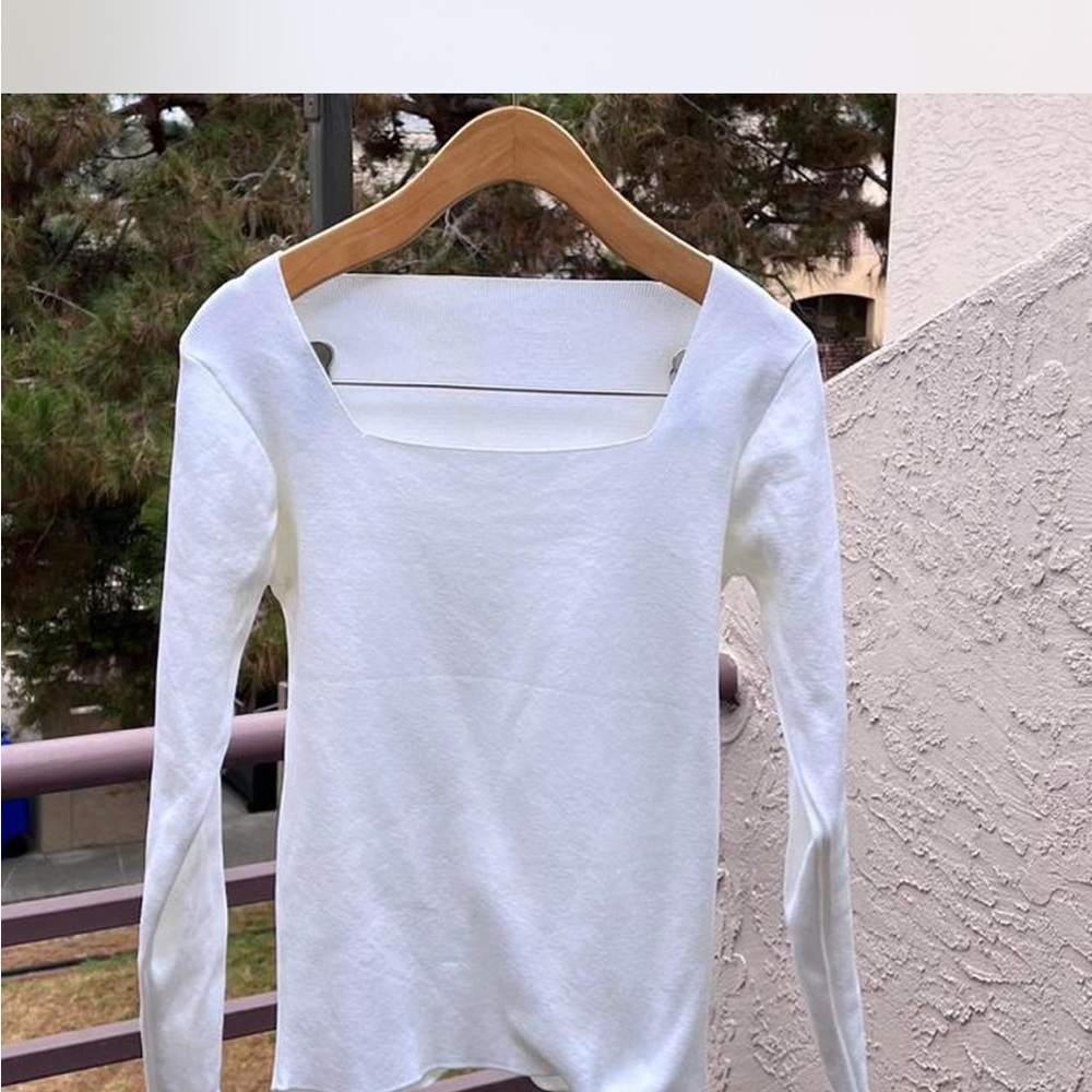 Elegant White Women's Top